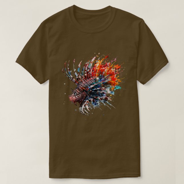 Camiseta Lionfish (Frente do Design)