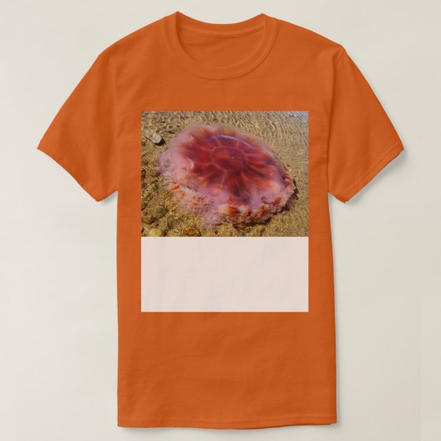 Camiseta Lions Mane Jellyfish Foto Lavada (Frente do Design)