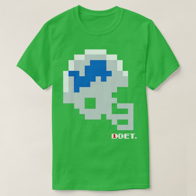 Camiseta Lions Tecmo Bowl Helmet Mug (Frente do Design)