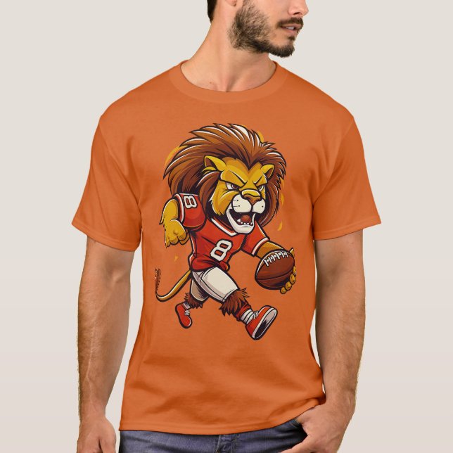 Camiseta Lions TouchdownAmerican (Frente)