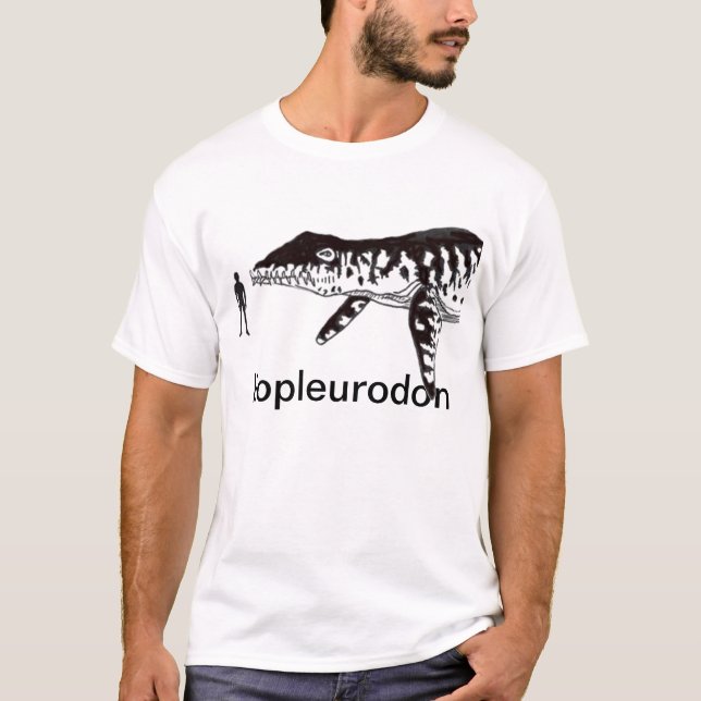 Camiseta Liopleurodon mágico (Frente)
