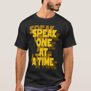 Camiseta Lip Lendo ASL Gesto de Mão surdo Ausente Audição P