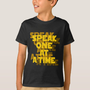 Camiseta Lip Lendo ASL Gesto de Mão surdo Ausente Audição P