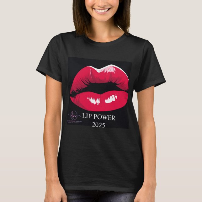 Camiseta LIP POWER 2025 T-Shirt (Frente)