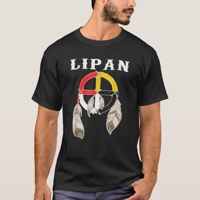 Camiseta Lipan Apache Tribe Nation Native Indian Medicine W (Frente)
