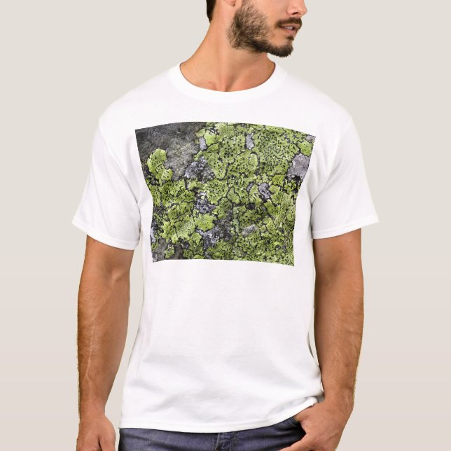 Camiseta Líquene do mapa (Frente)