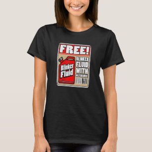 Camiseta Líquido de Intermitente Grátis Oficina Mecânico En