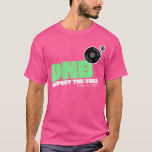 Camiseta Líquido Dnb De Tambor E Bass