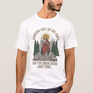 Camiseta Lírica Ressurreição Saindo da Minha Caver