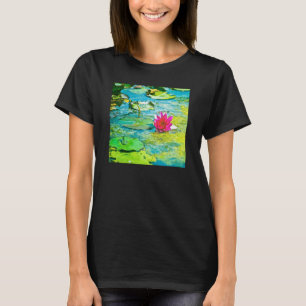 Camiseta Lírio de Água Folha de Nenúfar
