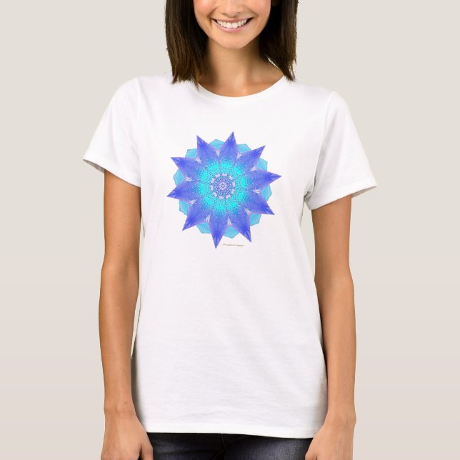 CAMISETA LÍRIO DE NÉON (Frente)