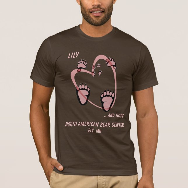 Camiseta Lírio e amor da esperança (Frente)