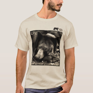 Camiseta Lírio, um urso nobre