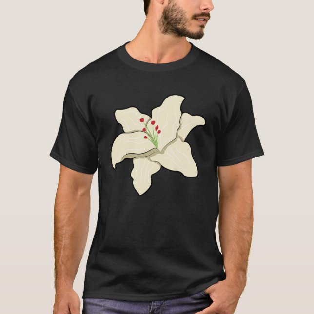 Camiseta Lírios (Frente)