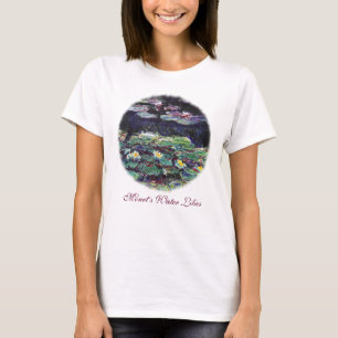 Camiseta Lírios de água por Claude Monet