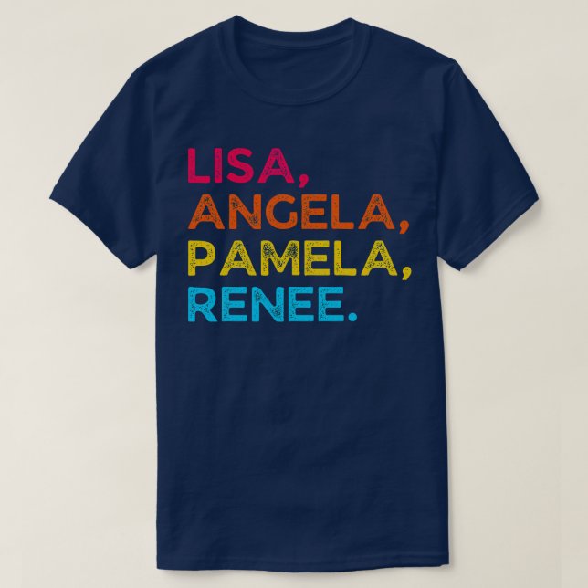 Camiseta Lisa Angela Renee (Frente do Design)