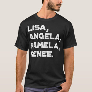 Camiseta Lisa Angela Renee Pelo Modo Como A Menina Vintage 