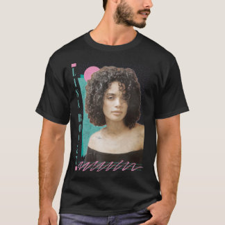 Camiseta Lisa Bonet 90s Design do ventilador estético