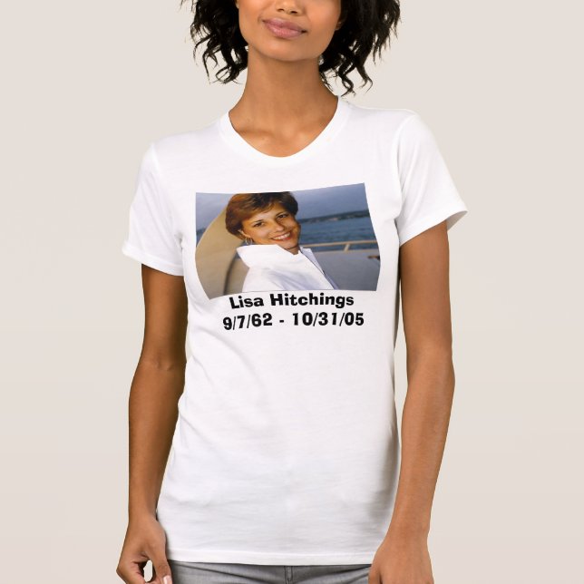 Camiseta Lisa Hitchings9/7/62 - 10/31/05 (Frente)