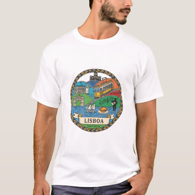 CAMISETA LISBOA (Frente)