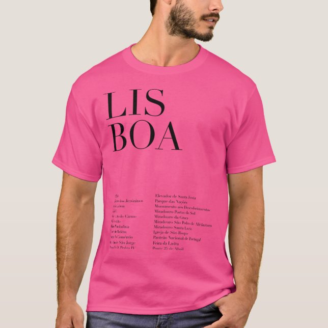 Camiseta Lisboa (Frente)