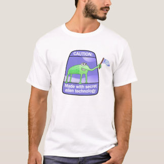 Camiseta Lisp: Feito com tecnologia estrangeira secreta