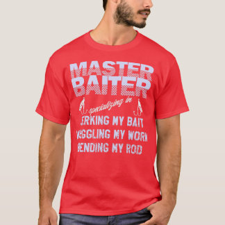 Camiseta Lista das competências dos pescadores do tipo Mast