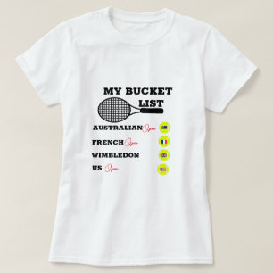Camiseta Lista de Desejos Personalizada 2 Grand Slam