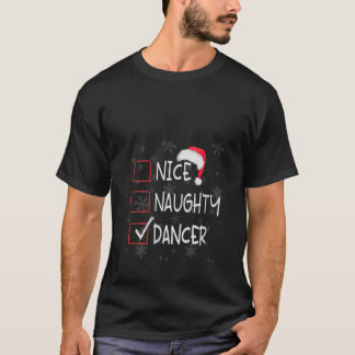 Camiseta Lista de Estúdio de Dança de Dançarinas Lindas e M