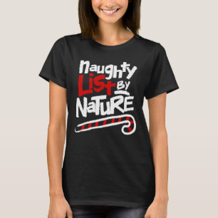 Camiseta Lista De Malditos Por Natureza Engraçada Natal Dos