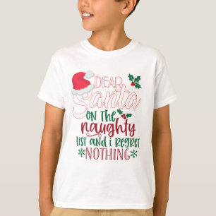 Camiseta Lista de papais noeis
