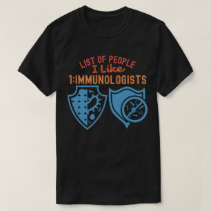 Camiseta Lista de Pessoas que Eu Gosto 1_Imunologistas