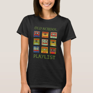 Camiseta Lista de Reprodução de Salto de Salto de Música Cl