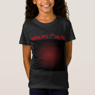 Camiseta Lista de selfie e Papais noeis de 1 rua de Natal d