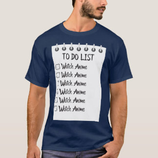 Camiseta Lista de Tarefas