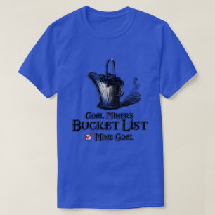 CAMISETA LISTA DE TAREFAS DE MINERADOR DE CARVÃO
