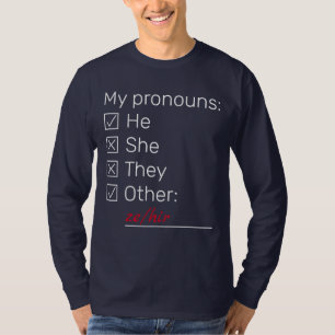 Camiseta Lista de verificação curta