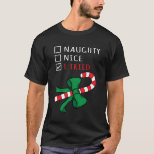 Camiseta Lista de verificação de Design de presentes de can