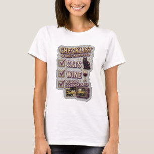 CAMISETA LISTA DE VERIFICAÇÃO DO QUE EU PRECISO NA VIDA GAT