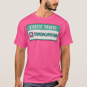 Camiseta Lista de Viagem Madagáscar
