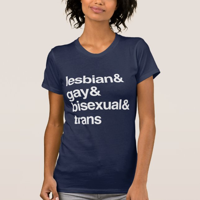 CAMISETA LISTA LGBT (Frente)