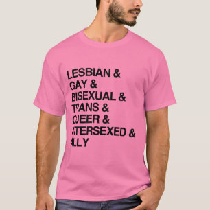 CAMISETA LISTA LGBTQI