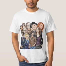Camiseta Lista Negra - Colagem