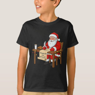 Camiseta Lista Travessa Ajuda Diz 67 Meme de Natal