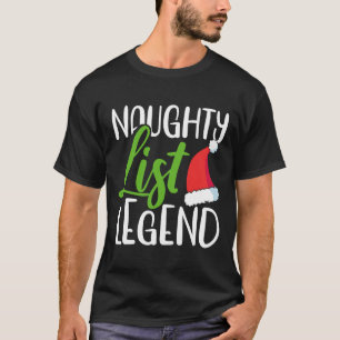 Camiseta Lista travessa Lista de lentes natalinas