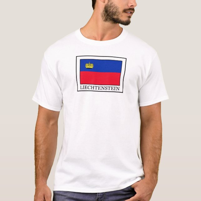 Camiseta Listenstaine (Frente)