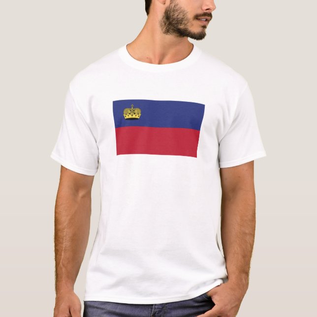Camiseta Listenstaine (Frente)