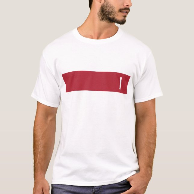 Camiseta Listra do vermelho #1 (Frente)
