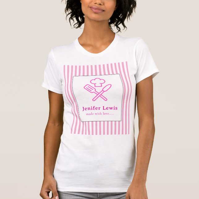 Camiseta Listrado Elegante (Frente)