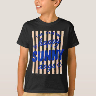 Camiseta Listrado foi feito para dias felizes e ensolarados